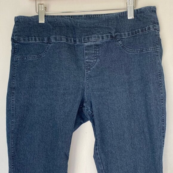 SIMPLY Vera - Vera Wang Pull On Jeggings Skinny Jean Style Womens Medium - Picture 1 of 6